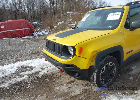 2017 Jeep Renegade Trailhawk 4X4 из США, поврежденный, VIN ZACCJBCB6HPF22771